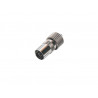 Conector Hembra TV metalica para Cable microcoaxiales AVALVA