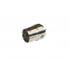 Conector Hembra TV 9.5 soldable AVALVA