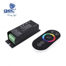 Controlador / regulador para Tira de LED RGB 12-24v max. 216w con Mando GSC C1/50