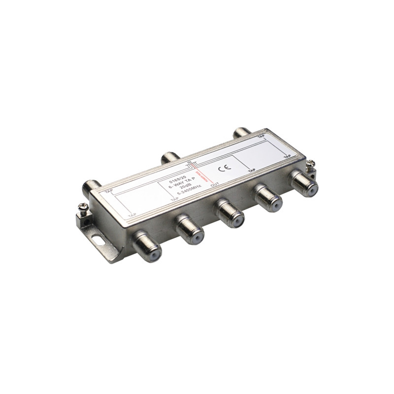 Derivador 6 vias 20dB AVALVA