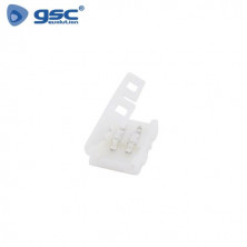 Para tiras LED 12V/24V 8mm SMD2835/3528 Conector clip para unir GSC