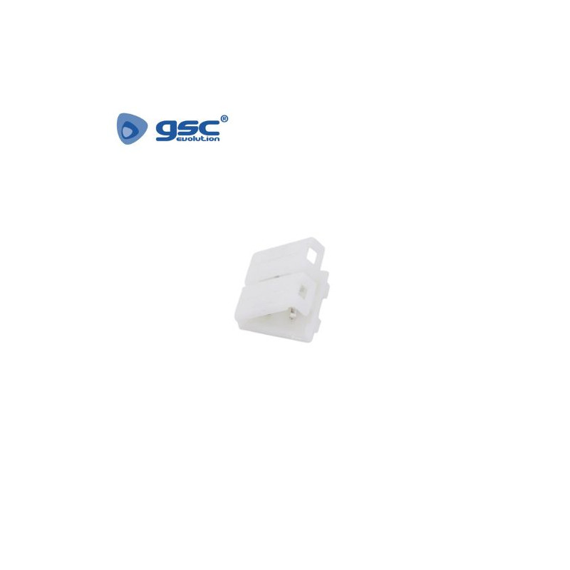 Para tiras LED 12V/24V 10mm SMD5050 Conector clip GSC