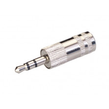 Conector Jack Macho estereo 3,5 Metalico. AVALVA