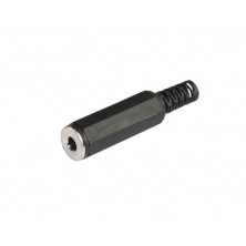 Conector Hembra jack aerea mono 3,5mm AVALVA