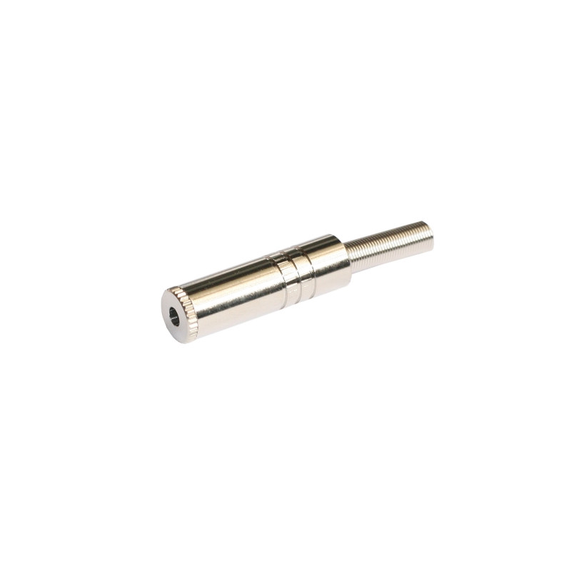 Conector Hembra jack aerea estereo 3,5mm AVALVA