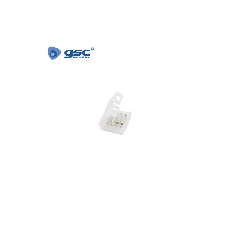 Para tiras LED 12V/24V RGB 10mm SMD5050 Conector clip ÚLTIMAS UNIDADES