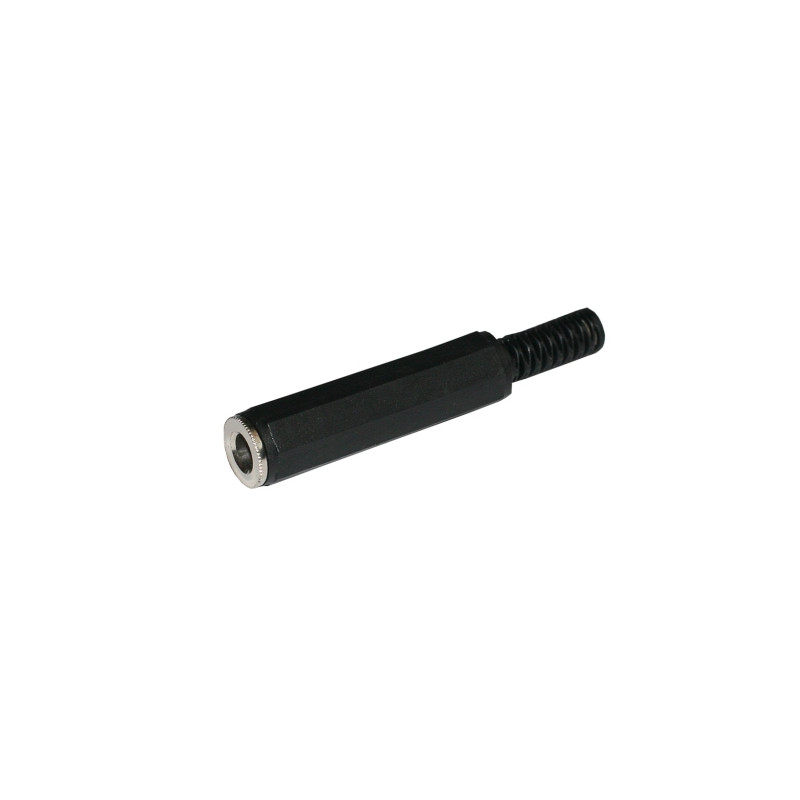 Conector Hembra jack aerea mono 6,3mm AVALVA