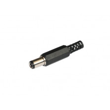 Conector Jack Macho alimentacion 3,1mm AVALVA