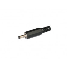 Conector Jack Macho alimentacion 1,3mm AVALVA
