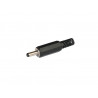 Conector Jack Macho alimentacion 1,3mm AVALVA