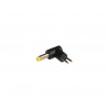 Conector Jack Macho alimentacion 4x1,7mm AVALVA