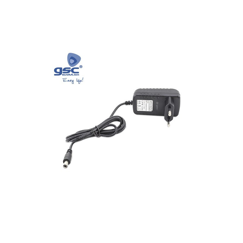 Fuente de alimentación para Tira de LED 12V 24w con cable y conector IP20 GSC C1/60
