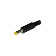 Conector Jack Macho alimentacion 1,7mm AVALVA