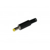 Conector Jack Macho alimentacion 1,7mm AVALVA