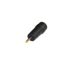 Conector Hembra alimentacion a macho jack alimentacion 2.35x0.7 AVALVA