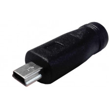 Conector Hembra alimentacion a macho miniUSB AVALVA