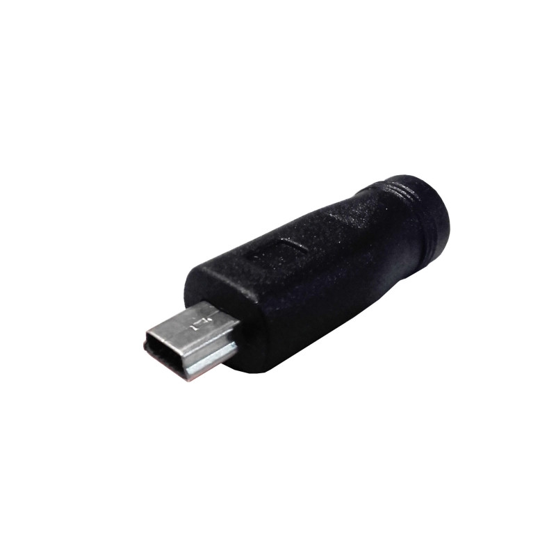 Conector Hembra alimentacion a macho miniUSB AVALVA