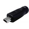 Conector Hembra alimentacion a macho miniUSB AVALVA