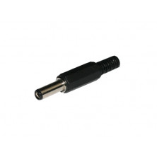 Conector Jack Macho alimentacion 2,1mm AVALVA