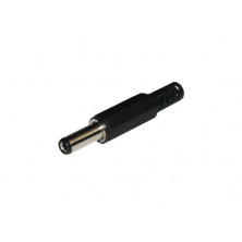 Conector Jack Macho alimentacion 2,5mm AVALVA