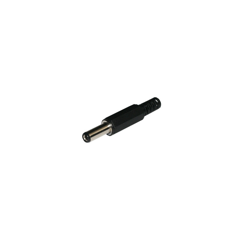Conector Jack Macho alimentacion 2,5mm AVALVA