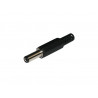 Conector Jack Macho alimentacion 2,5mm AVALVA