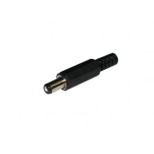 Conector Jack Macho alimentacion 2,1mm AVALVA