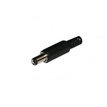 Conector Jack Macho alimentacion 2,5mm AVALVA