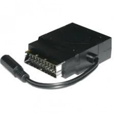 Conector Macho peri-Hembra peri con jack 3,5 estereo AVALVA