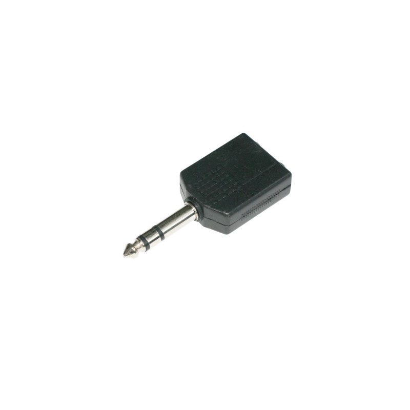 Conector Macho 6,3 estereo-2H 6,3 estereo AVALVA
