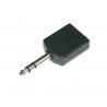 Conector Macho 6,3 estereo-2H 6,3 estereo AVALVA