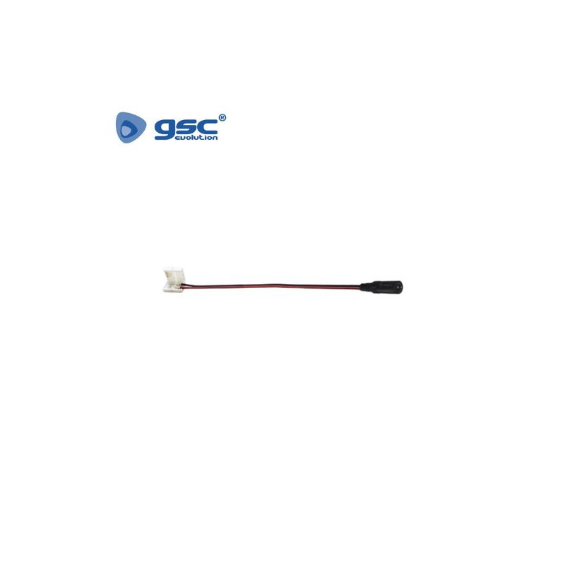 Cable para unir Tira de LED SMD 3528/2835 8mm clip a conector 17cm GSC C1/1