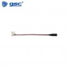 Para tiras LED 12V/24V 8mm SMD2835/3528 Cable clip a conector rápido 17cm GSC