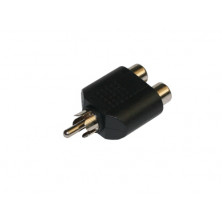 Conector Macho RCA-2 Hembras RCA AVALVA