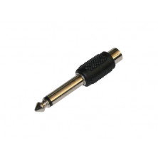 Conector Macho 6,3 mono-Hembra RCA AVALVA