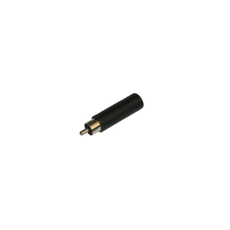 Conector Macho RCA-Hembra 6,3 mono AVALVA