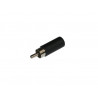 Conector Macho RCA-Hembra 3,5 mono AVALVA