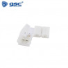 Conector clip en forma de L para unir Tira de LED SMD 3528/2835 8mm GSC C1/1