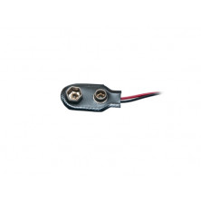 Clip pila tipo 9V Cable 15cm AVALVA