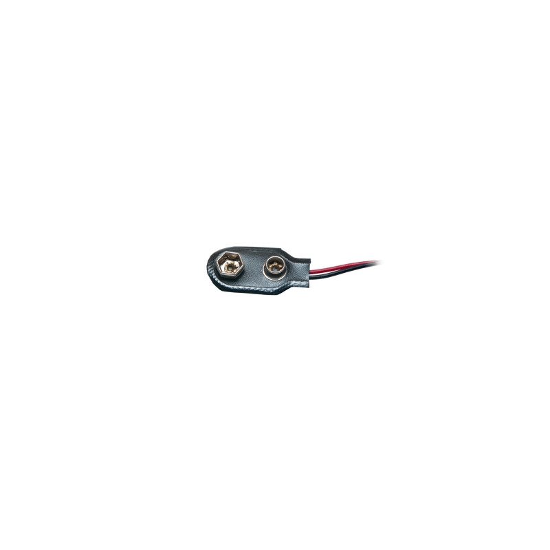 Clip pila tipo 9V Cable 15cm AVALVA