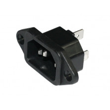 Base Macho 10A/250V chasis Homologada AVALVA