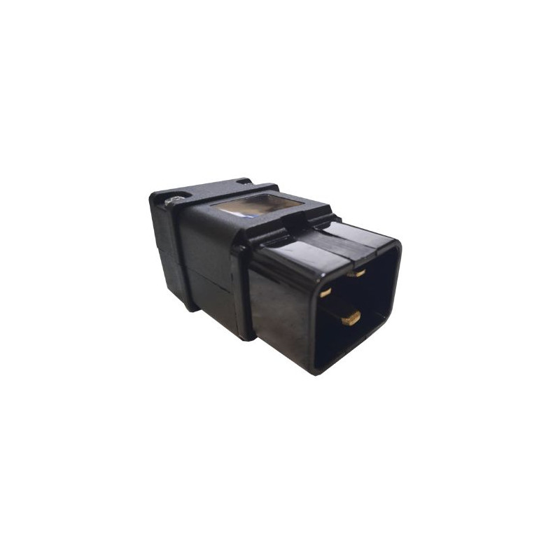 Conector Macho aérea 16A/250V AVALVA