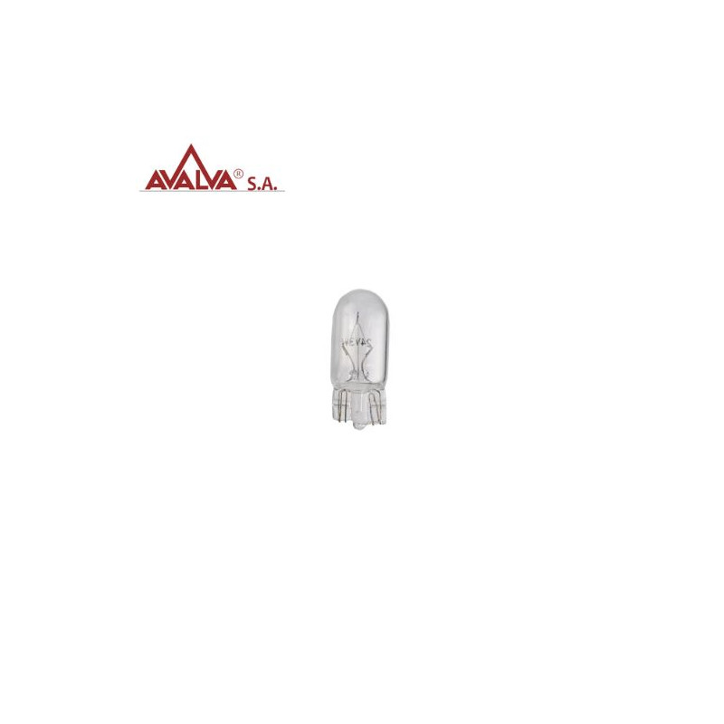 Lamparita 10x28mm 24V 0.1A T-10 AVALVA
