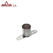 Portalámpara E10 soldable AVALVA