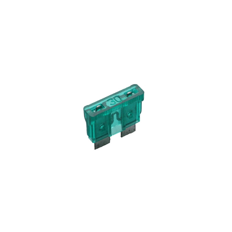 Fusibles planos automóvil 30A Verde claro (Compra mínima 10 unds) AVALVA