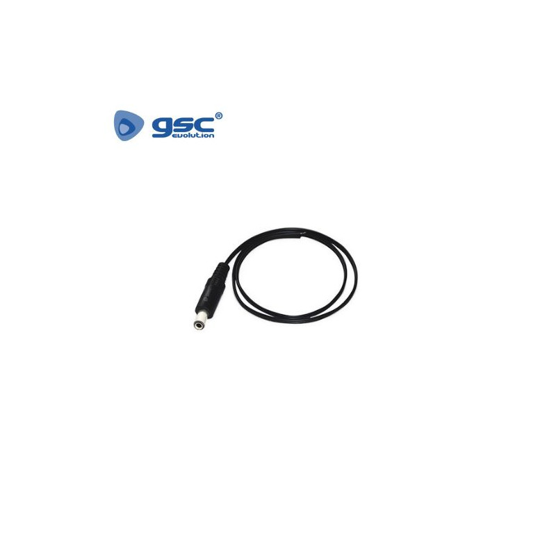 Cable para conectar Tira de LED y fuentes alimentacion 50 cm Conector Macho GSC