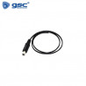 Cable para conectar Tira de LED y fuentes alimentacion 50 cm Conector Macho GSC C1/60
