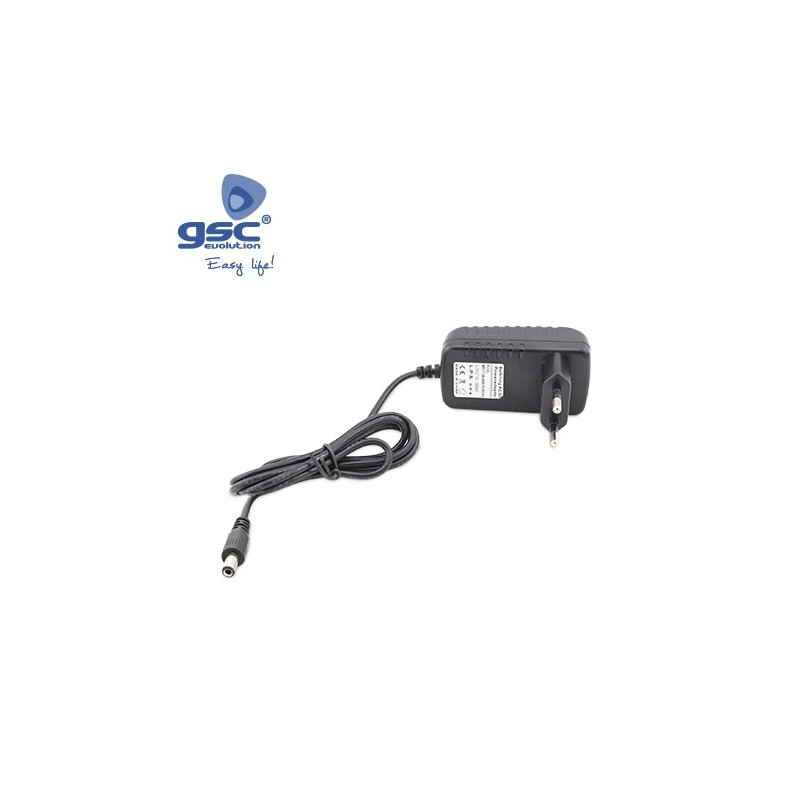 Fuente de alimentación para Tira de LED 12V 36w 3A con cable y conector IP20 GSC