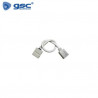 Conector clip a contector rapido para Tiras de LED 24V SMD5050/RGB GSC C1/100