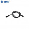 Para tiras LED 12V/24V RGB 10mm SMD5053 Cable alargador 2m conectores macho hembra DC GSC